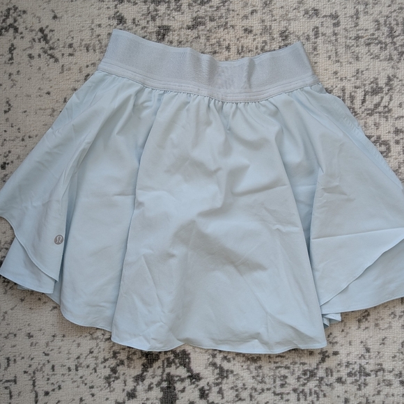 Court Rival High-Rise Skirt *Long, Size 2, Powder Blue - Picture 3 of 5